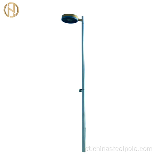 Pólo de iluminação de rua de 12m com lâmpada de alto sódio